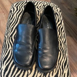 Black Franco Sarto loafers size 9.5 M